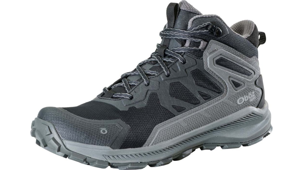 Oboz Katabatic Mid B-Dry Hiking Shoes - Mens, Charcoal, 11, 46001, Charcoal - 11