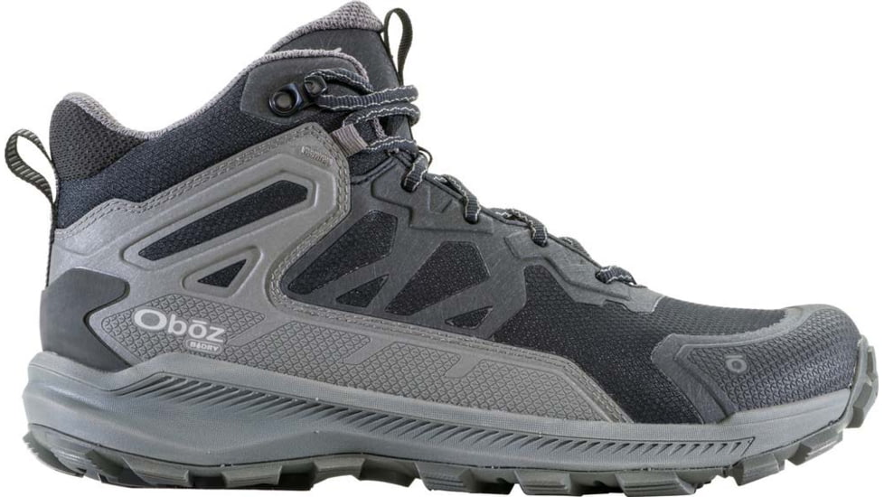 Oboz Katabatic Mid B-Dry Hiking Shoes - Men's, Charcoal, 9, 46001, Charcoal - 9