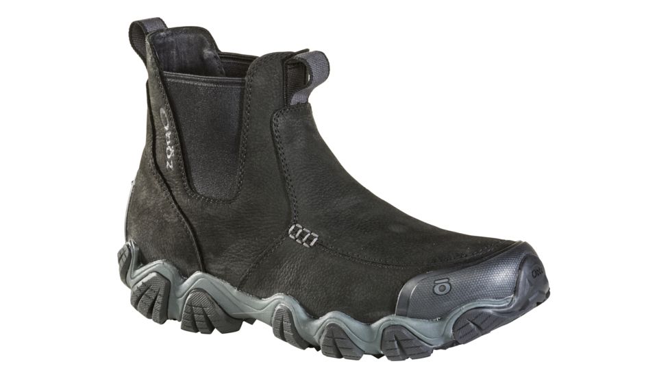 Oboz Livingston Mid - Mens, Black, Medium, 10, 81601-Black-Medium-10