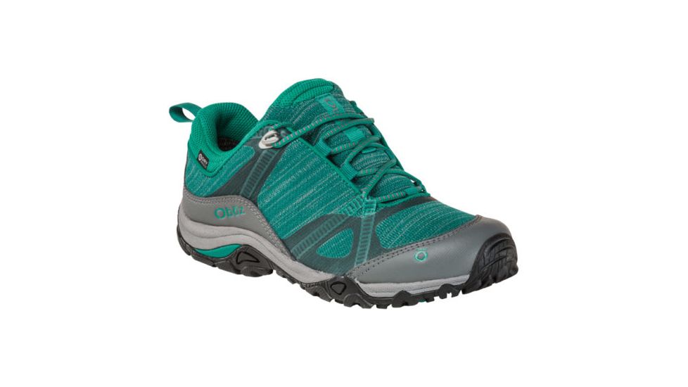 Oboz Lynx Low B-Dry - Womens, Aqua/ Frost Gray, Medium, 9.5, 72702-AFG-M-9.5