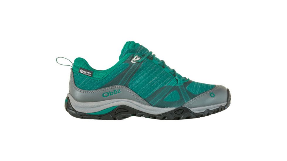 Oboz Lynx Low B-Dry - Womens, Aqua/ Frost Gray, Medium, 9.5, 72702-AFG-M-9.5
