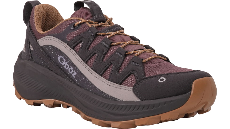 Oboz Crosscut Low Hiking Shoes - Women's, 10.5 US, Medium, Berry, 030386OB-10377-10.5-Medium