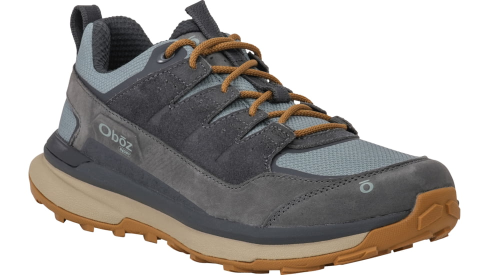 Oboz Hyalite Low B-DRY Hiking Shoes - Men's, 8 US, Medium, Shadow, 78701-10359-8-Medium