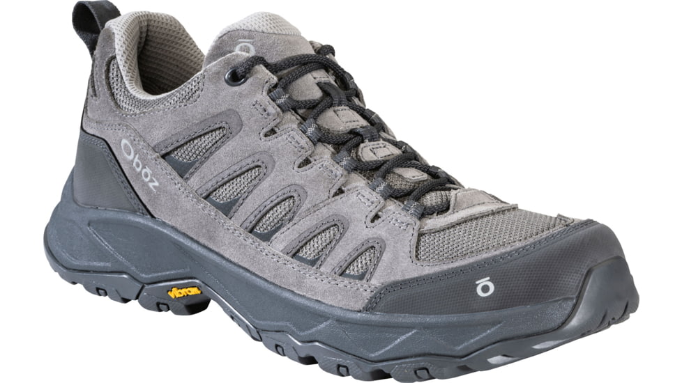 Oboz Sawtooth Ascent Low Hiking Shoes - Men's, Hazy Gray, W-13, 75701-10179-W-13