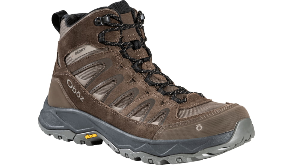 Oboz Sawtooth Ascent Mid B-DRY Hiking Shoes - Men's, Classic Brown, 8.5, 77801-10532-8.5