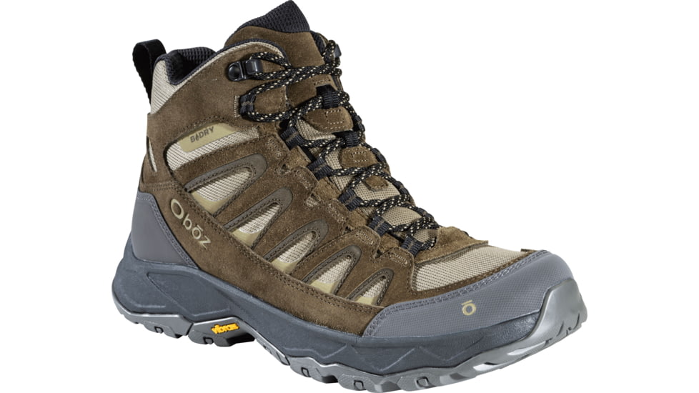 Oboz Sawtooth Ascent Mid B-DRY Hiking Shoes - Men's, Pine, 8, 77801-11103-8