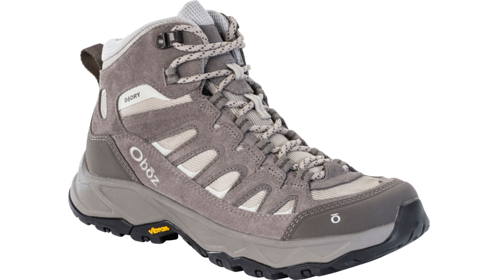 Oboz Sawtooth Ascent Mid B-DRY Hiking Shoes - Women's, Rockfall, 8, 77802-10181-8
