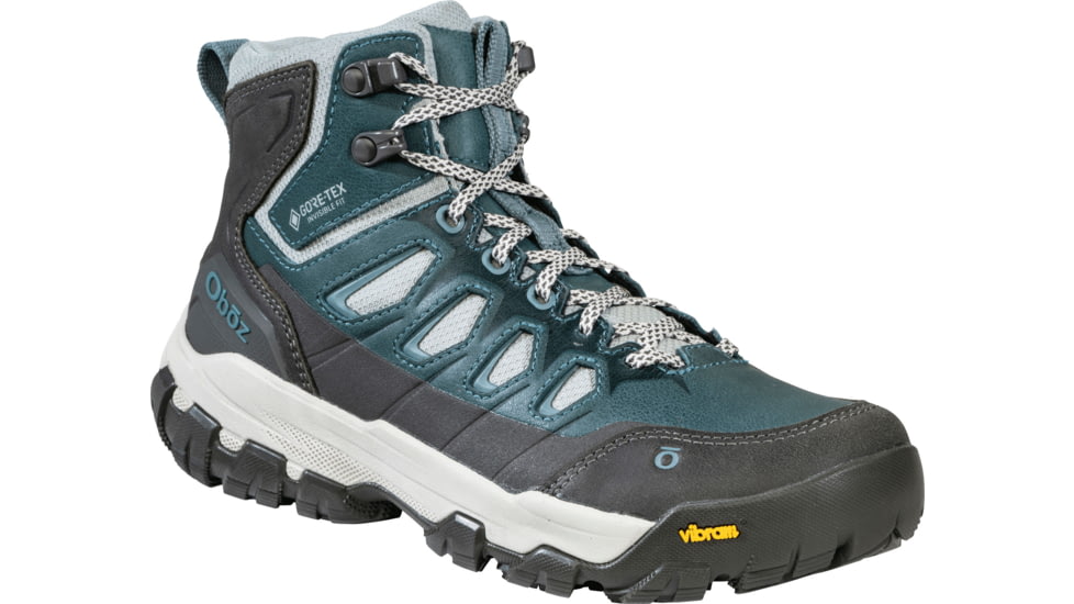 Oboz Sawtooth X Pro Mid GTX Hiking Shoes - Women's, North Sea, 9, 030369OB-10327-9