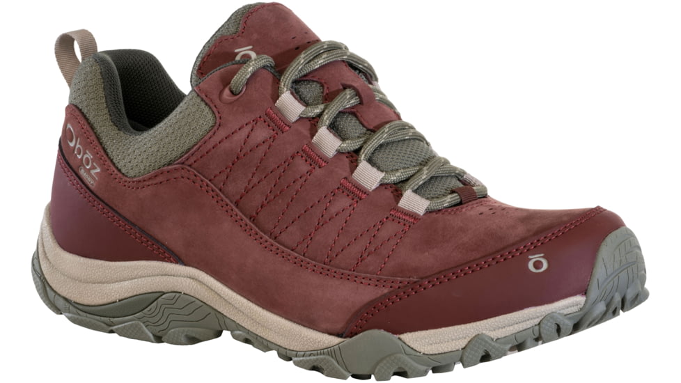 Oboz Ousel Low B-Dry Hiking Boots - Women's, Port, 7.5, 71802-408-7.5