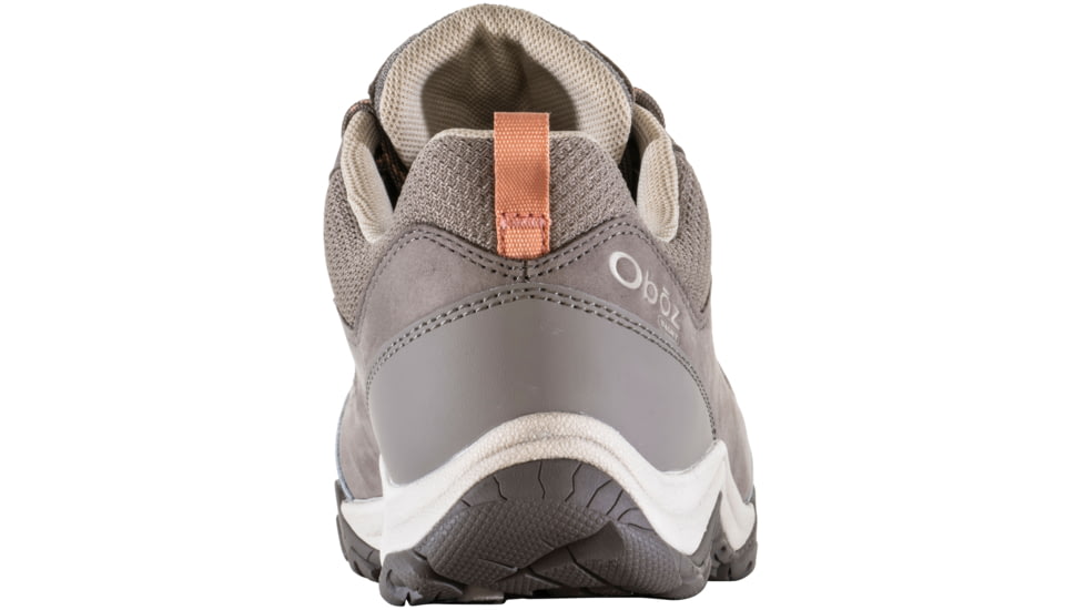 Oboz Ousel Low B-Dry Wide Hiking Boots - Womens, Cinder Stone, 8, 71802-Cinder Stone-Wide-8