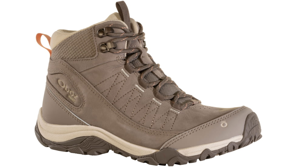 Open Box, Dealer Demo, Oboz Ousel Mid B-Dry Hiking Boots - Women's, Cinder Stone, 9, 72002-198-9