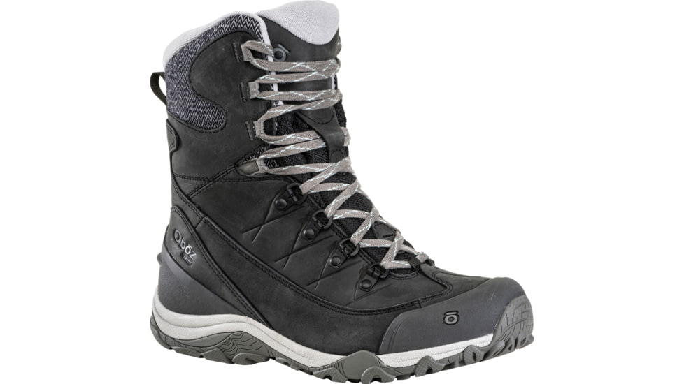 Oboz Ousel Mid Insulated B-DRY Winter Boots - Women's, Wide, Black Sea, 9.5 US, 81402-189-9.5-Wide