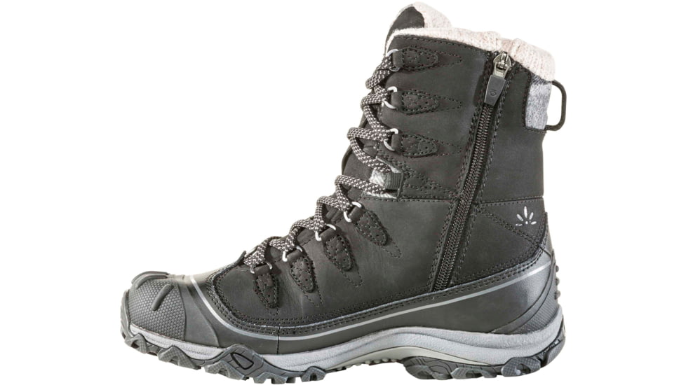 Oboz Sapphire 8 Inch Insulated B-Dry - Womens, Black, Medium, 10, 81802-Black-Medium-10