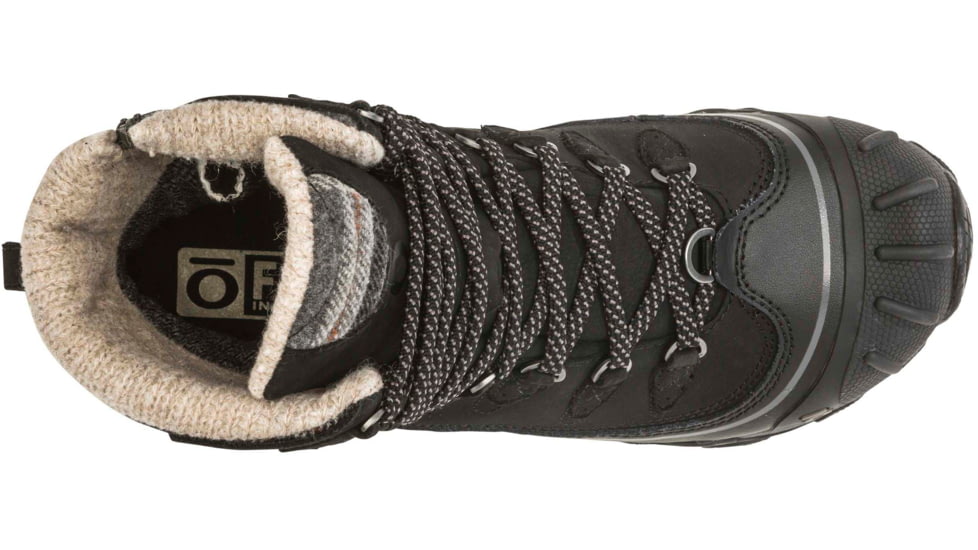 Oboz Sapphire 8 Inch Insulated B-Dry - Womens, Black, Medium, 10, 81802-Black-Medium-10