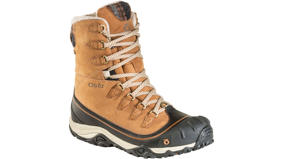 Oboz Sapphire 8in Insulated B-DRY Winter Shoes - Womens, Tan, 9 US, Medium, 81802-Tan-Medium-9