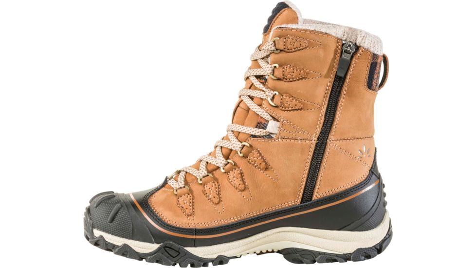 Oboz Sapphire 8in Insulated B-DRY Winter Shoes - Womens, Tan, 9 US, Medium, 81802-Tan-Medium-9