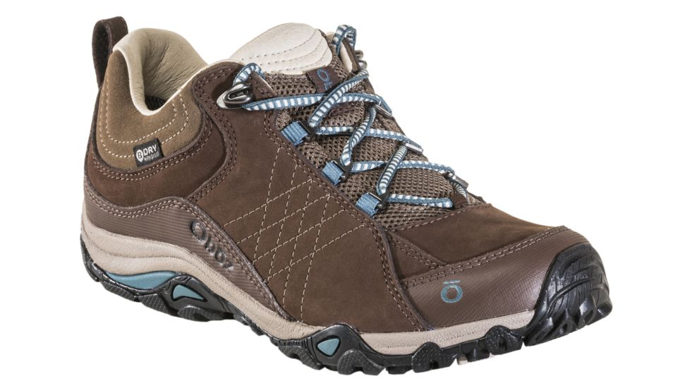 Oboz Sapphire Low B-DRY Casual Shoes - Women's, Chestnut/Hydro, 9.5, 71602-CHD-9.5