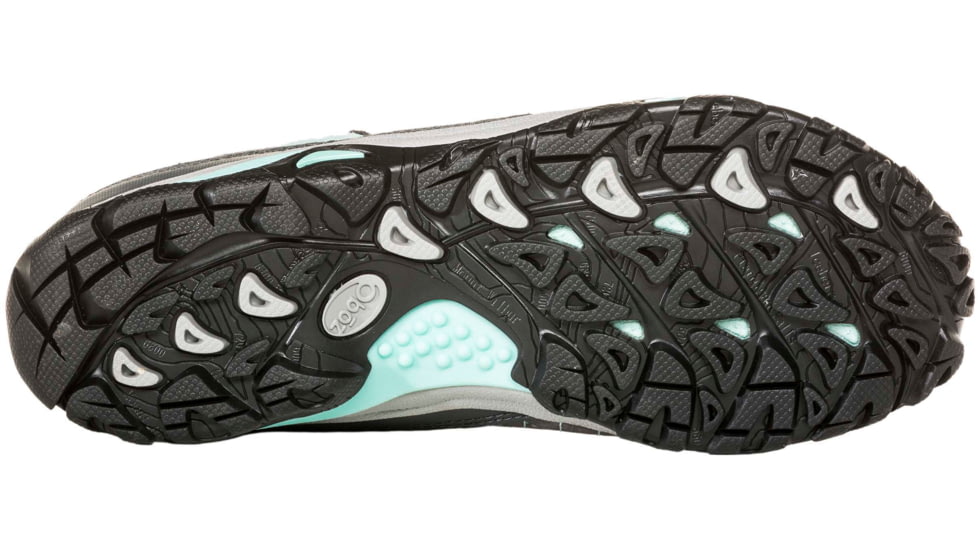 Oboz Sapphire Low B-Dry - Womens, Charcoal/ Beach Glass, Medium, 11, 71602-CBG-M-11