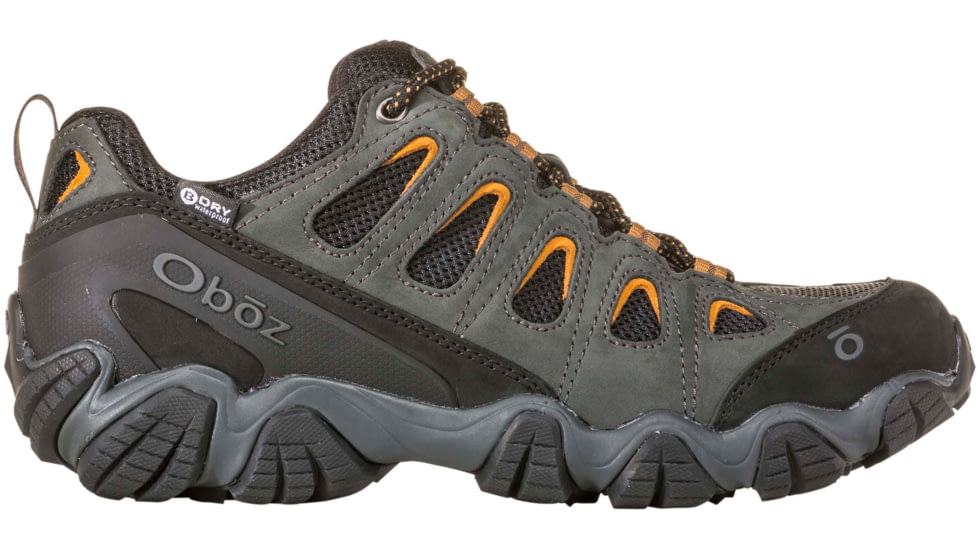 Oboz Sawtooth II Low B-DRY Hiking Shoes - Men's, Medium, Shadow/Burlap, 11.5, 23401-173-11.5-Medium