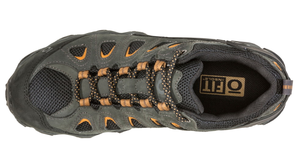 Oboz Sawtooth II Low B-DRY Hiking Shoes - Mens, Wide, Shadow / Burlap, 15 US, 23401-173-15-Wide