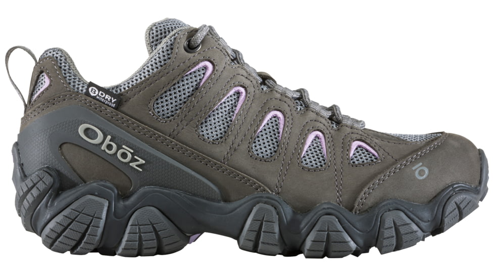 Oboz Sawtooth II Low B-DRY Hiking Shoes - Womens, Medium, Pastel Lilac, 9, 23402-PL-9-Medium
