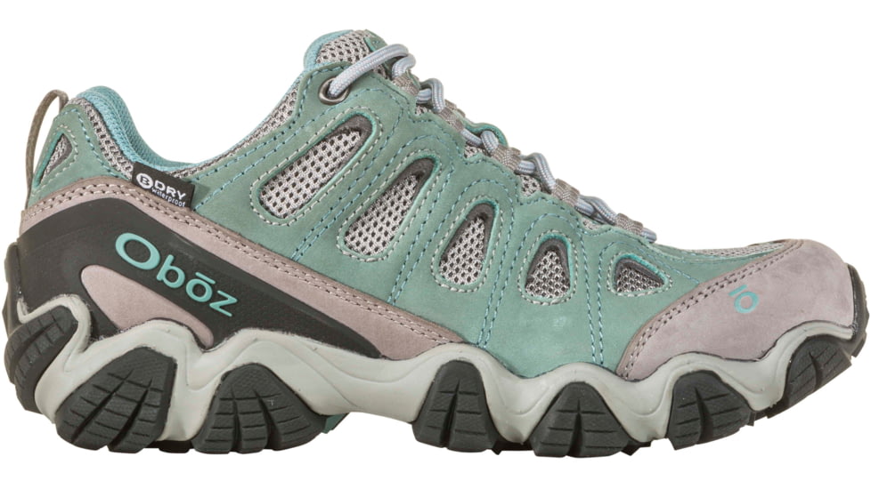 Oboz Sawtooth II BDRY Low Hiking Shoe - Women's, Mineral Blue, 7.5 WIDE, 21402-mineralblue-7.5