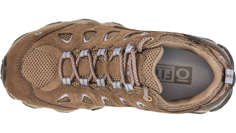 Oboz Sawtooth II Low B-DRY Hiking Shoes - Womens, Brindle/Tradewinds Blue, 6.5 US, Medium, 23402-Bre/TrwBl-Medium-6.5