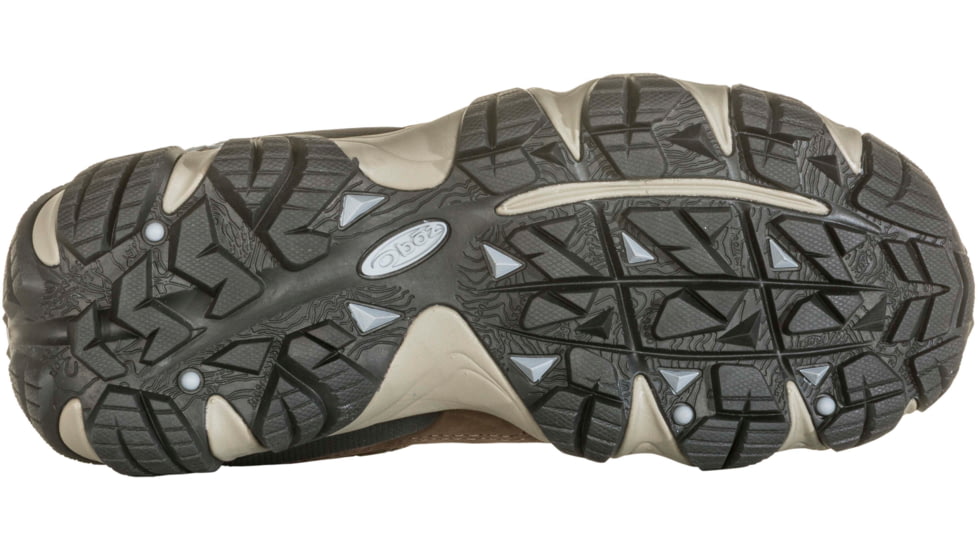 Oboz Sawtooth II Low B-DRY Hiking Shoes - Womens, Brindle/Tradewinds Blue, 6.5 US, Medium, 23402-Bre/TrwBl-Medium-6.5