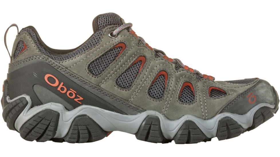 Oboz Sawtooth II Low - Men's, Dark Shadow / Brandy Brown, Medium, 9.5, 23601-DSBB-M-9.5