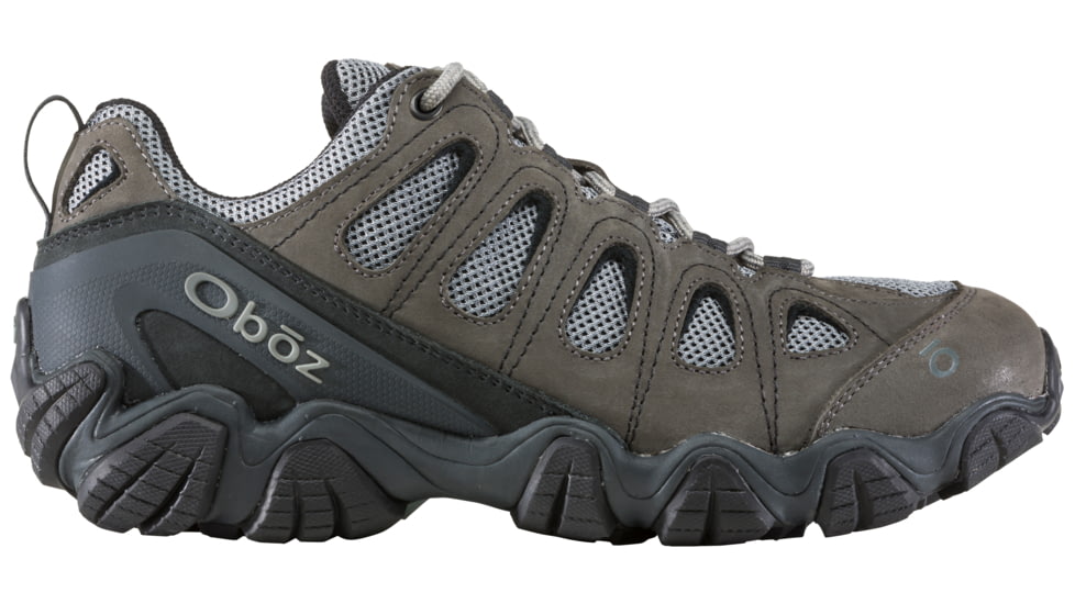Oboz Sawtooth II Low Hiking Shoes - Mens, Medium, Gunmetal, 8, 23601-Gunmetal-8-Medium