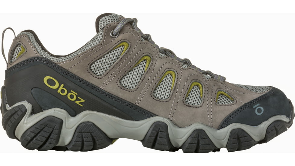 Oboz Sawtooth II Low Hiking Shoes - Mens, Wide, Pewter, 15 US, 23601-106-15-Wide