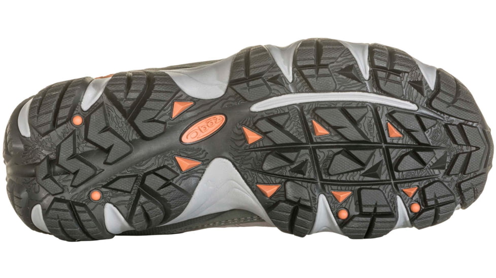 Oboz Sawtooth II Low Hiking Boots - Womens, Drizzle / Apricot, 7, 23602-DA-MEDIUM-7-DEMO