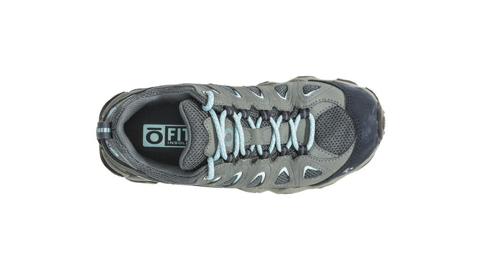 Oboz Sawtooth II Low Hiking Shoes - Womens, Powder Blue, 9.5, 23602-POWDER BLUE-9.5