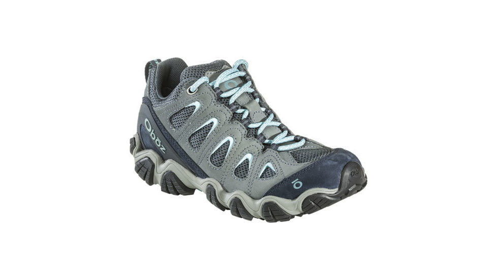 Oboz Sawtooth II Low Hiking Shoes - Womens, Powder Blue, 9.5, 23602-POWDER BLUE-9.5