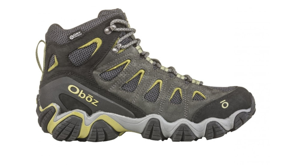 Oboz Sawtooth II Mid B-DRY Hiking Shoes - Mens, Medium, Dark Shadow/Woodbine Green, 11.5, 23701-1061-11.5-Medium