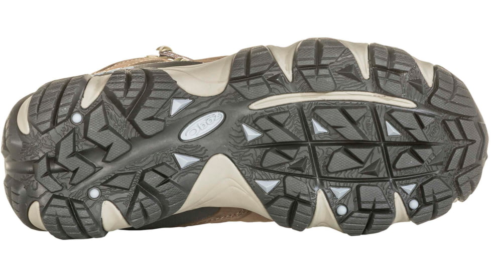 Oboz Sawtooth II Mid B-DRY Hiking Shoes - Womens, Brindle/Tradewinds Blue, 6.5 US, Medium, 23702-Bre/TrwBl-Medium-6.5