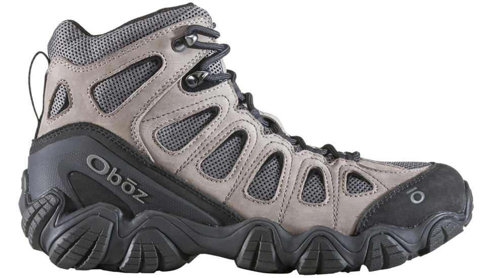 Oboz Sawtooth II Mid Hiking Shoes - Mens, Ash, 8, Medium, 23801-Ash-8-Medium