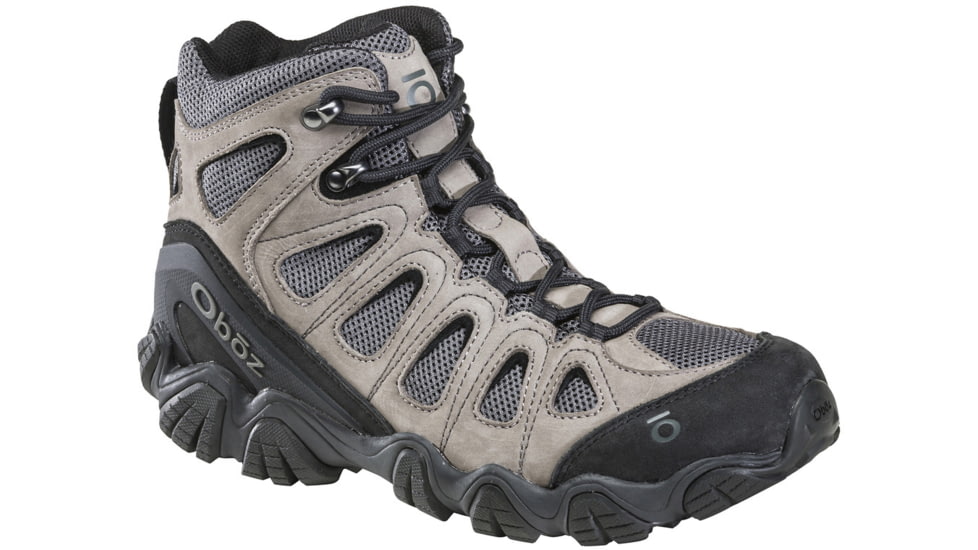 Oboz Sawtooth II Mid Hiking Shoes - Men's, Ash, 10, 23801-1113-10