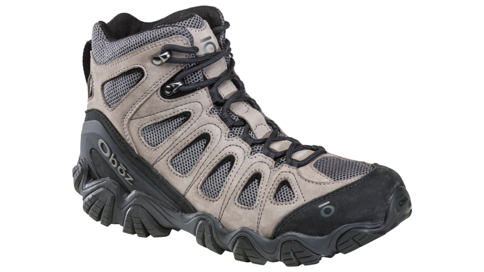 Oboz Sawtooth II Mid Hiking Shoes - Men's, Medium, Ash, 15 US, 23801-1113-15-Medium