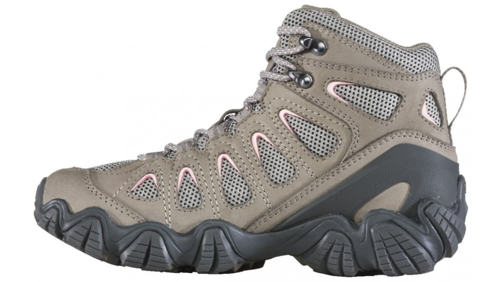 Oboz Sawtooth II Mid Hiking Shoes- Womens, Sage/Gray, 6, 23802-1098-6
