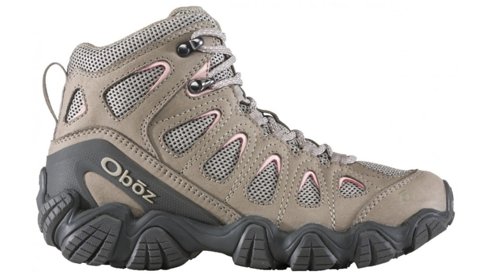 Oboz Sawtooth II Mid Hiking Shoes- Womens, Sage/Gray, 6, 23802-1098-6