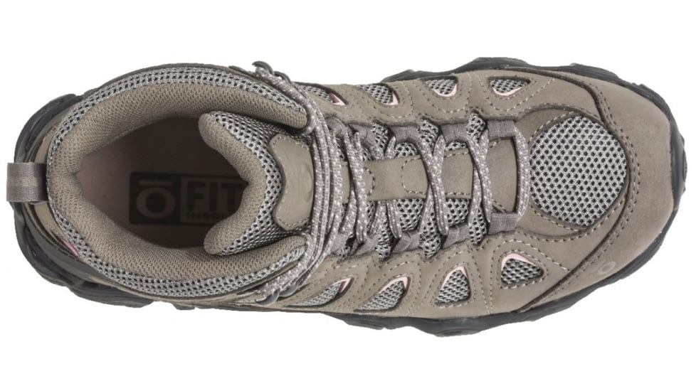 Oboz Sawtooth II Mid Hiking Shoes- Womens, Sage/Gray, 6, 23802-1098-6
