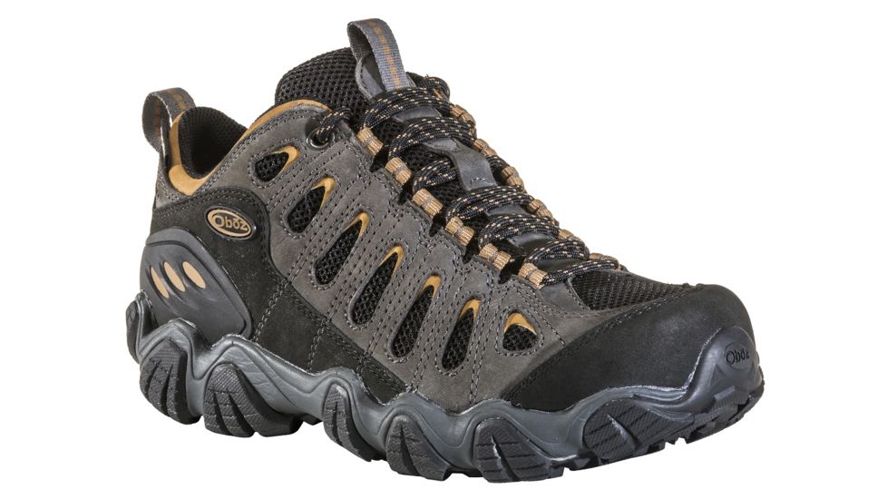 Oboz Sawtooth Low B-DRY Hiking Shoe - Mens, Shadow/Burlap, 9 21401-Shadow / Burlap-9