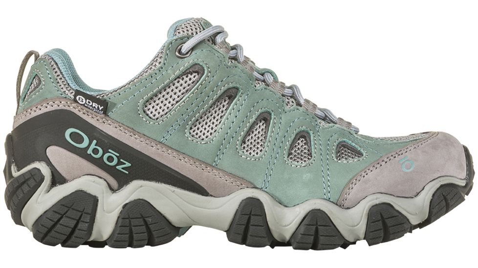 Oboz Sawtooth Low BDry Hiking Shoe - Womens-Mineral Blue-6