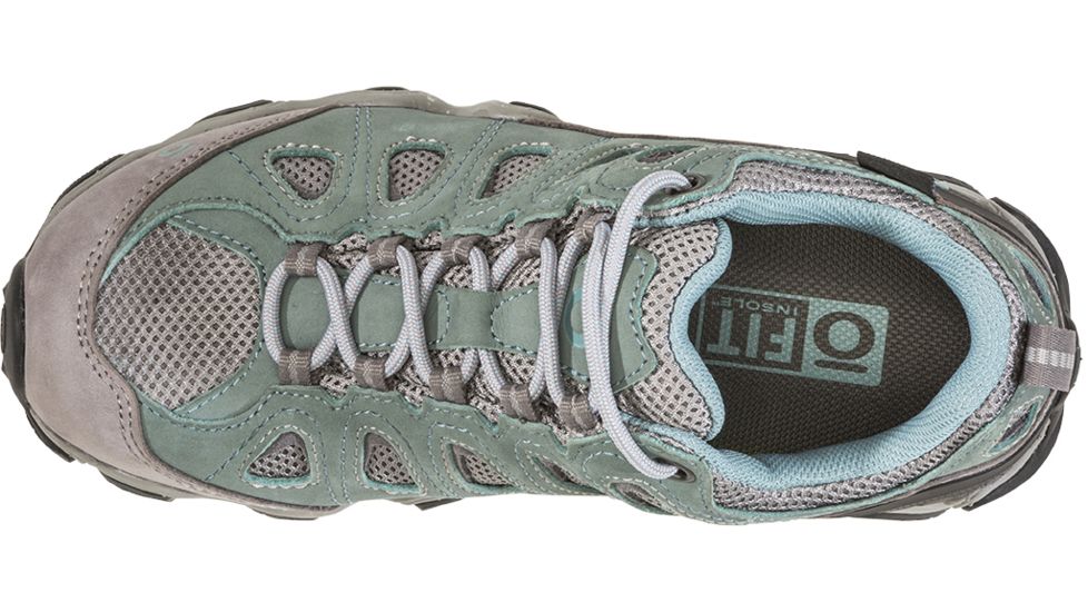 Oboz Sawtooth Low BDry Hiking Shoe - Womens-Mineral Blue-6