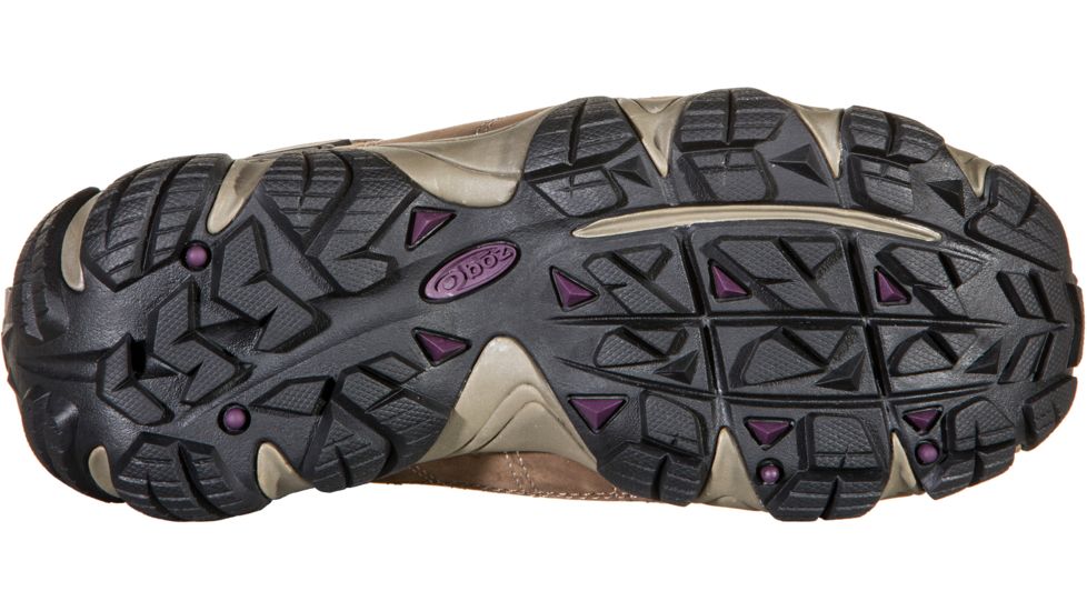 Oboz Sawtooth Low BDRY Hiking Shoe - Womens-Violet-7.5 US