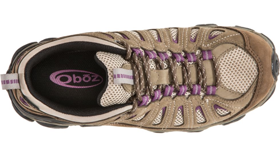 Oboz Sawtooth Low BDRY Hiking Shoe - Womens-Violet-7.5 US