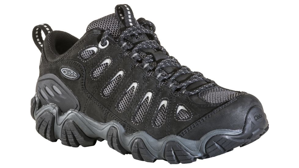 Oboz Sawtooth Low Hiking Shoe - Mens, Black Gray, 9 20601-Black Gray-9
