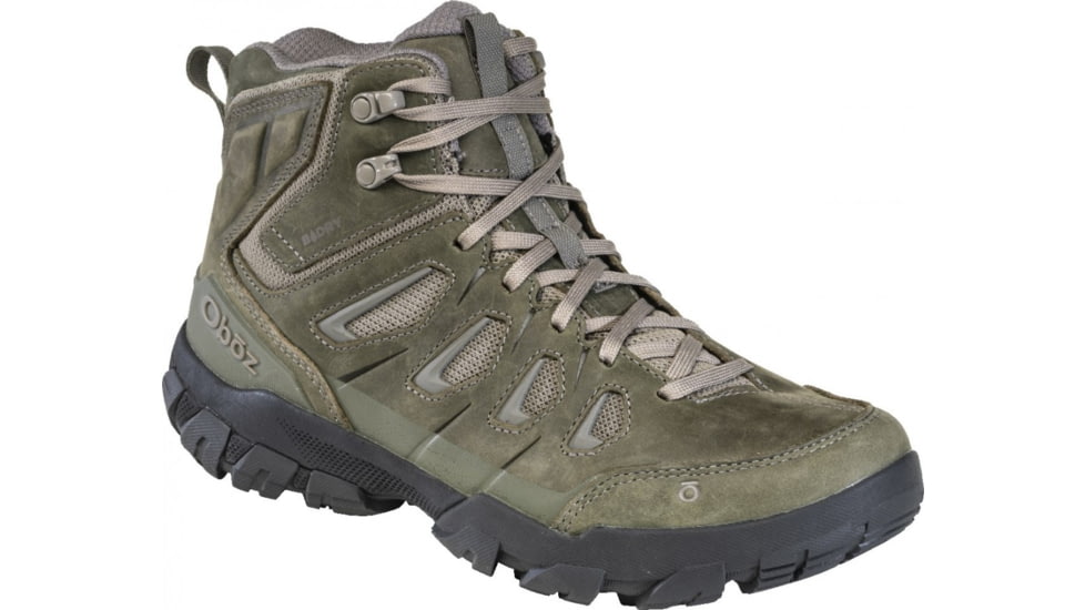 Oboz Sawtooth X Mid B-DRY Shoes - Men's, Olive Branch, 9.5, 24001-586-9.5