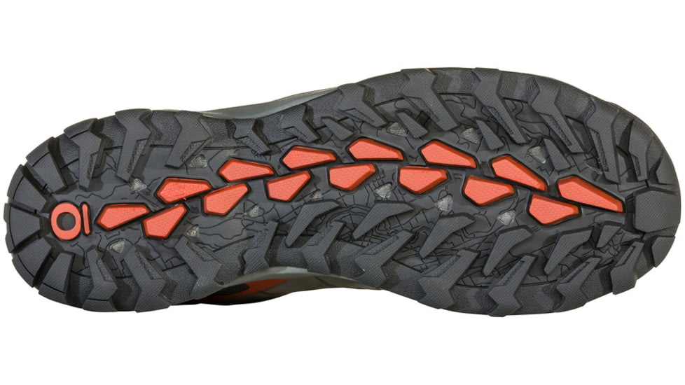 Oboz Sypes Low Leather B-DRY Hiking Shoes - Mens, 7 US, Medium, Steel, 76101-Steel-Medium-7